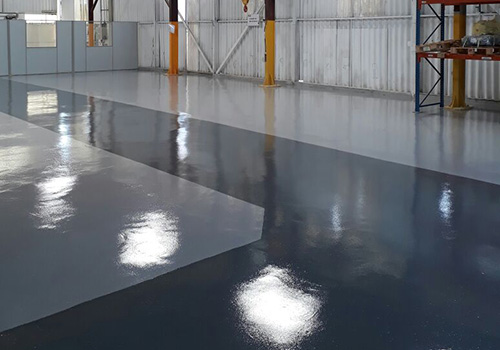 Empresa de pintura de piso industrial 